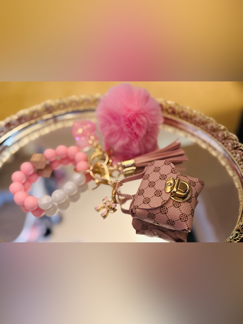 18. 🌸 Blush Pink Wristlet Wellness Set | Custom Young Living Roller